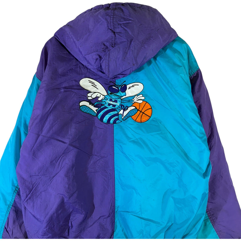 Vintage Charlotte Hornets NBA Starter Puffer Jacket