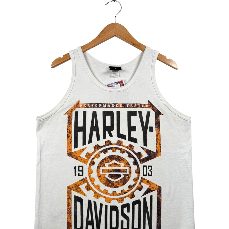 Vintage Harley Davidson Desert Wind Mesa Arizona Tank Top