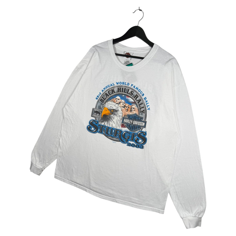 Vintage Harley Davidson Black Hills Rally Long Sleeve