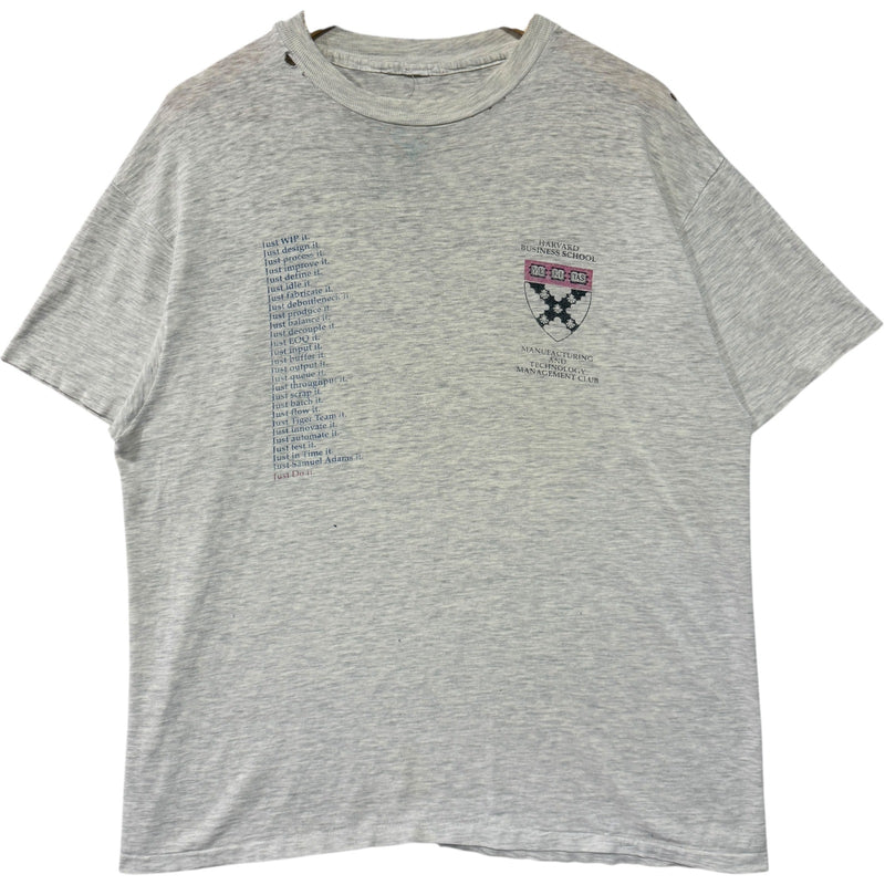 Vintage Harvard University Business School Club Logo Tee