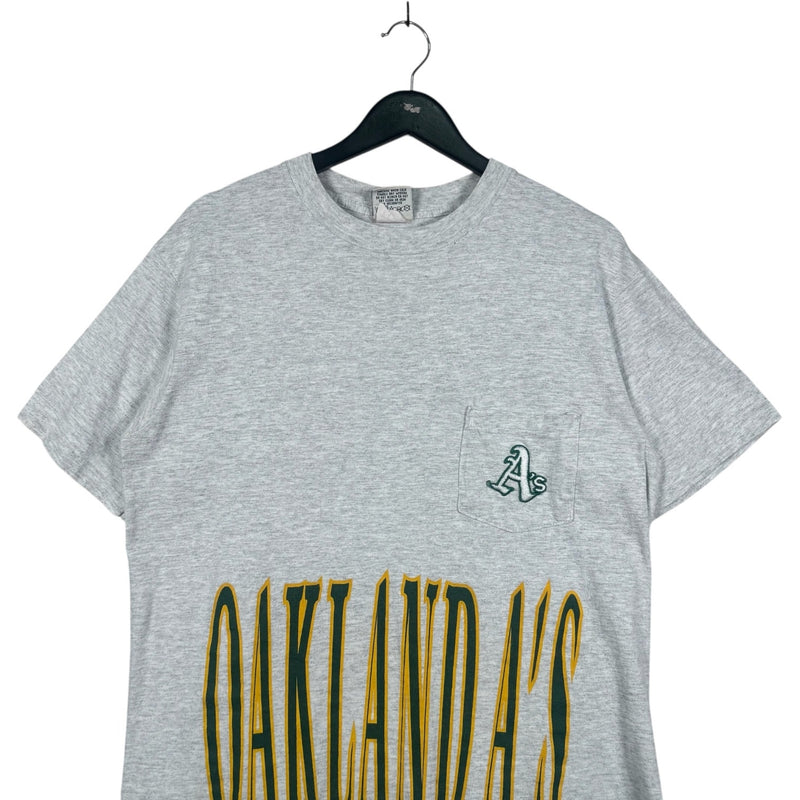 Vintage Nutmeg Oakland A's MLB Tee