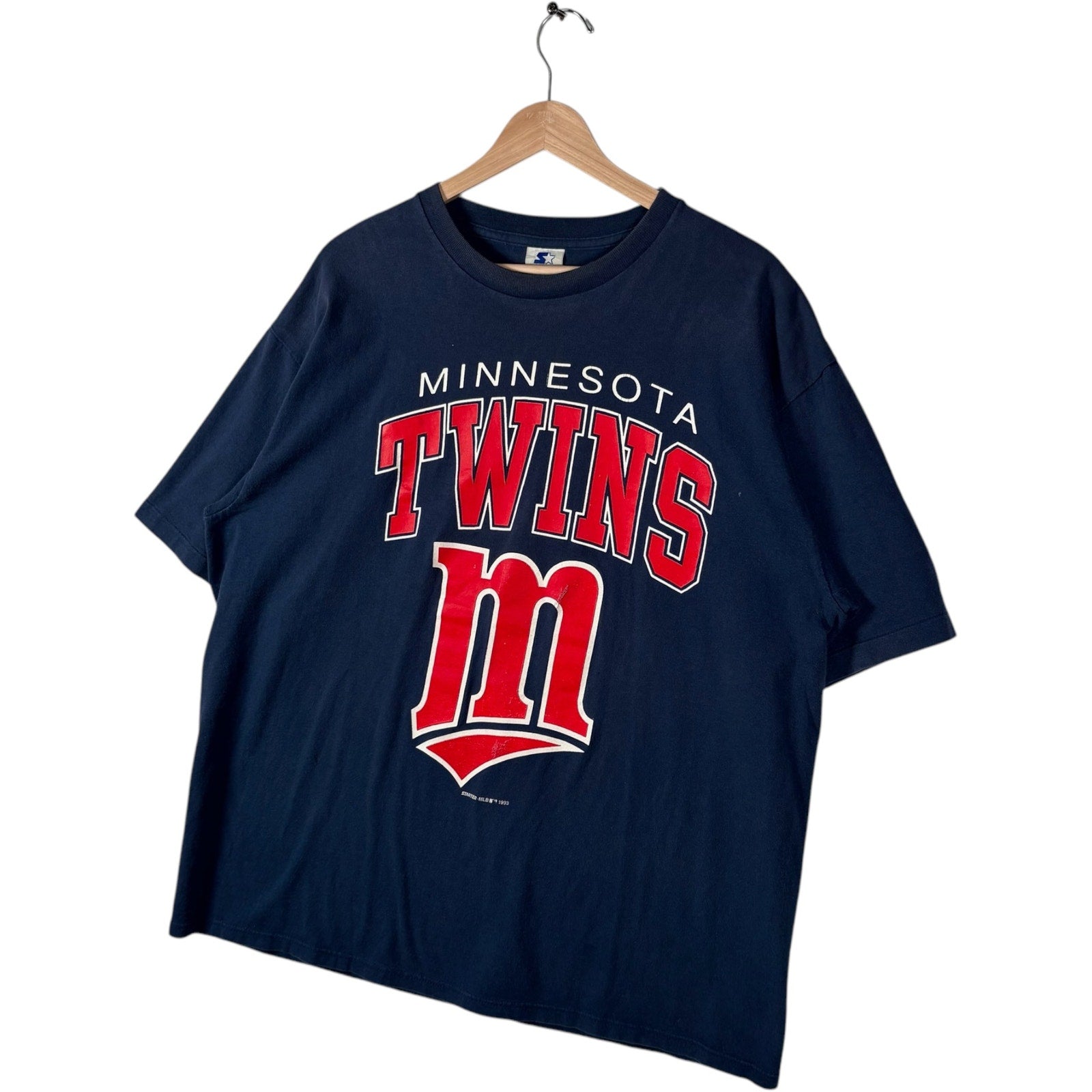 Vintage Starter Minnesota Twins Spellout MLB Tee 90s