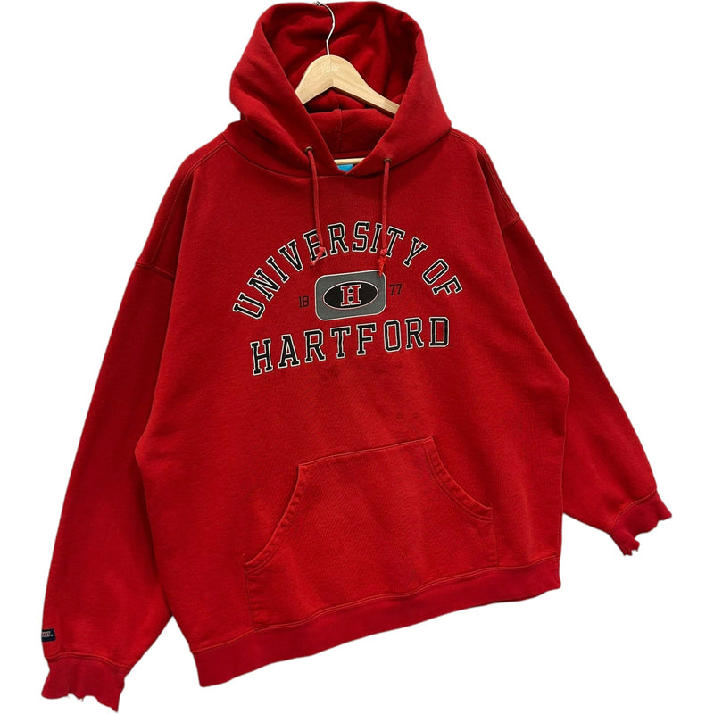 Vintage University Of Hartford Spellout Hoodie