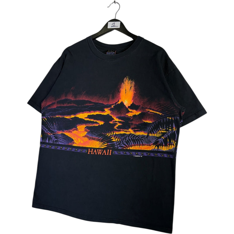 Vintage Hawaii Volcano Lava Graphic T-Shirt
