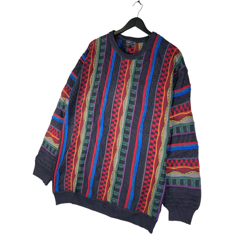 Vintage 3D Knit Sweater