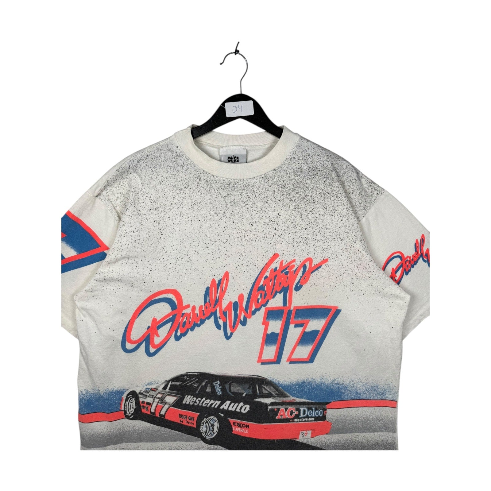 Vintage Darrell Waltrip #17 Western Auto NASCAR T-Shirt