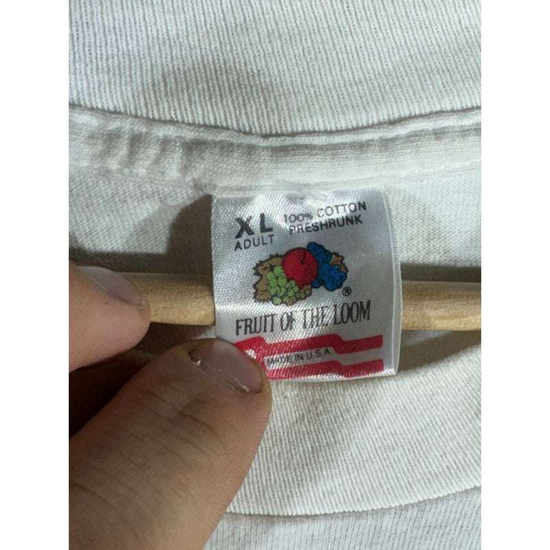 Vintage Saurus Gang "Firefighterasaurus" Cartoon  T-Shirt