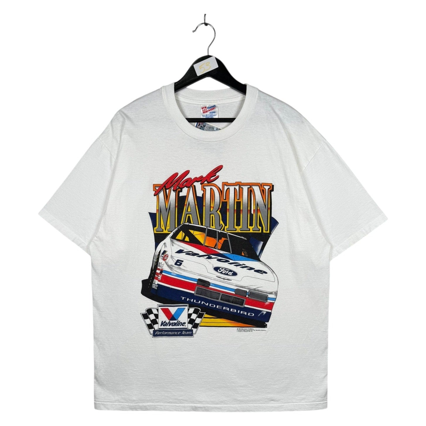 Vintage  Mark Martin NASCAR Graphic T-Shirt