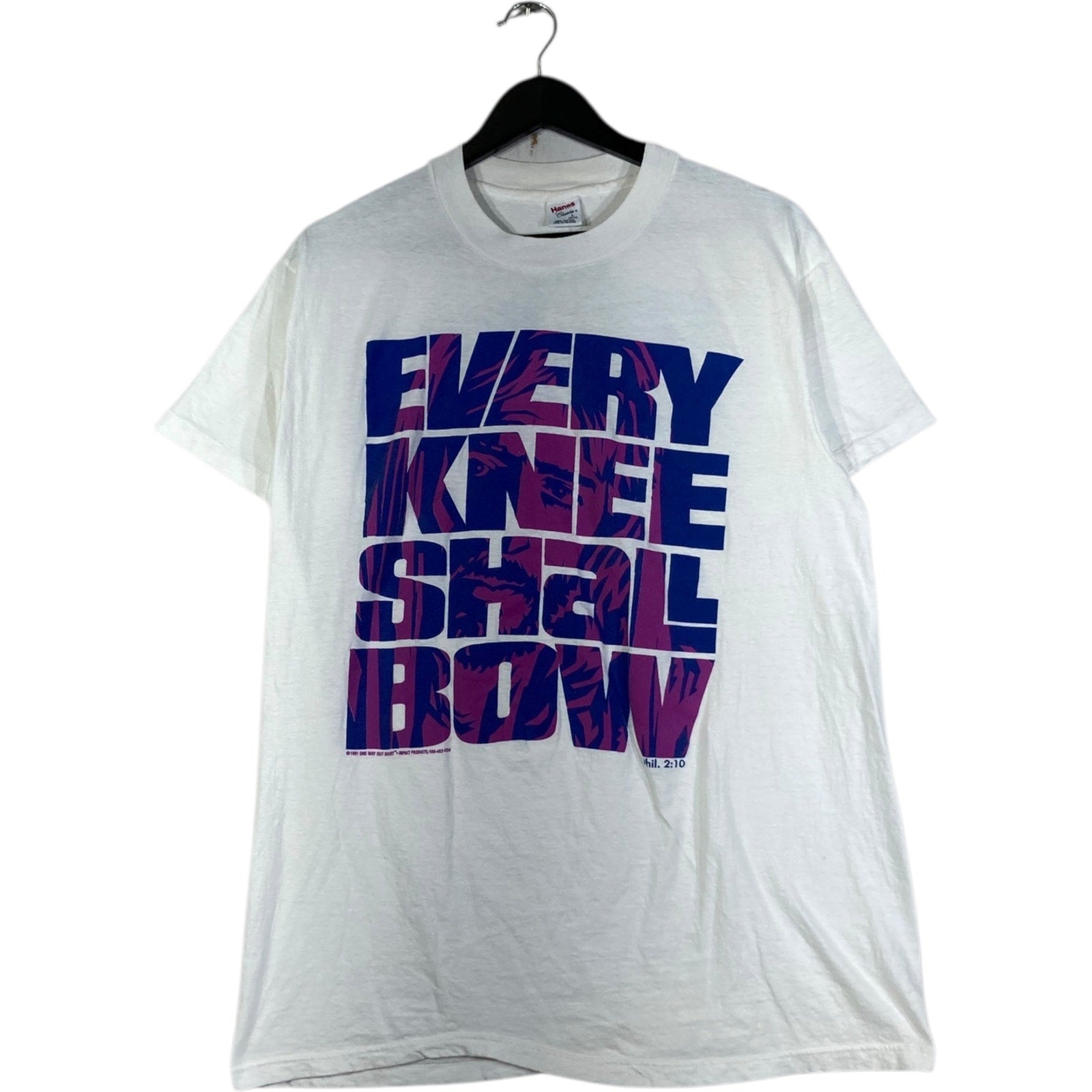 Vintage Every Knee Shall Bow T-Shirt