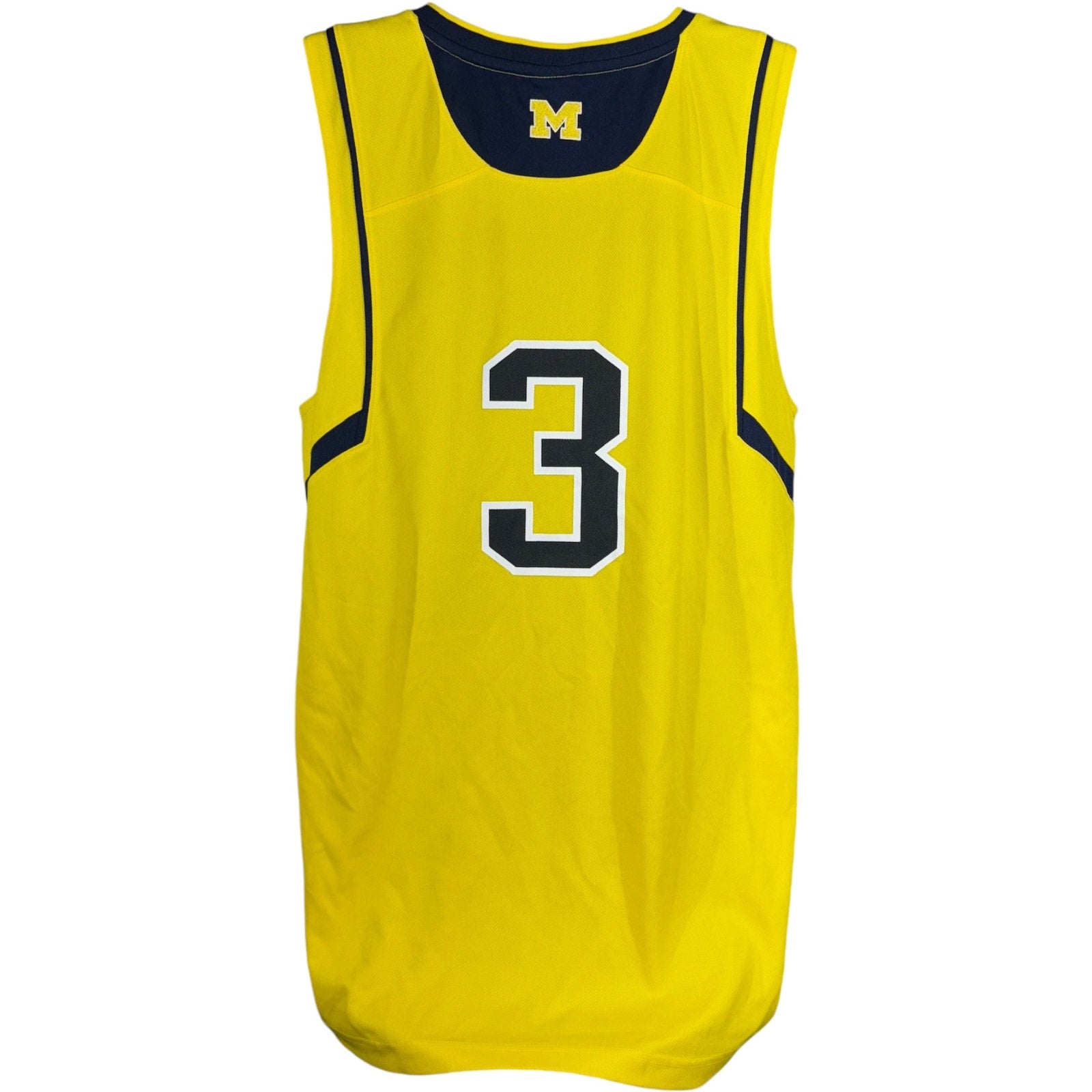 Vintage Adidas University Of Michigan Basketball Jersey