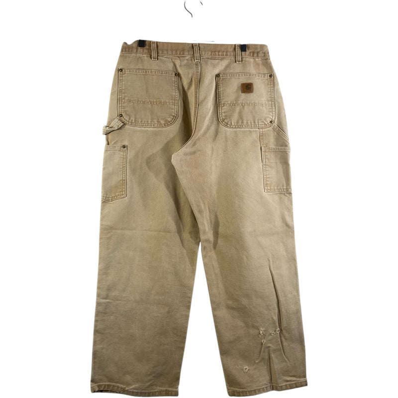 Vintage Carhartt Double Knee Carpenter Work Pants 36