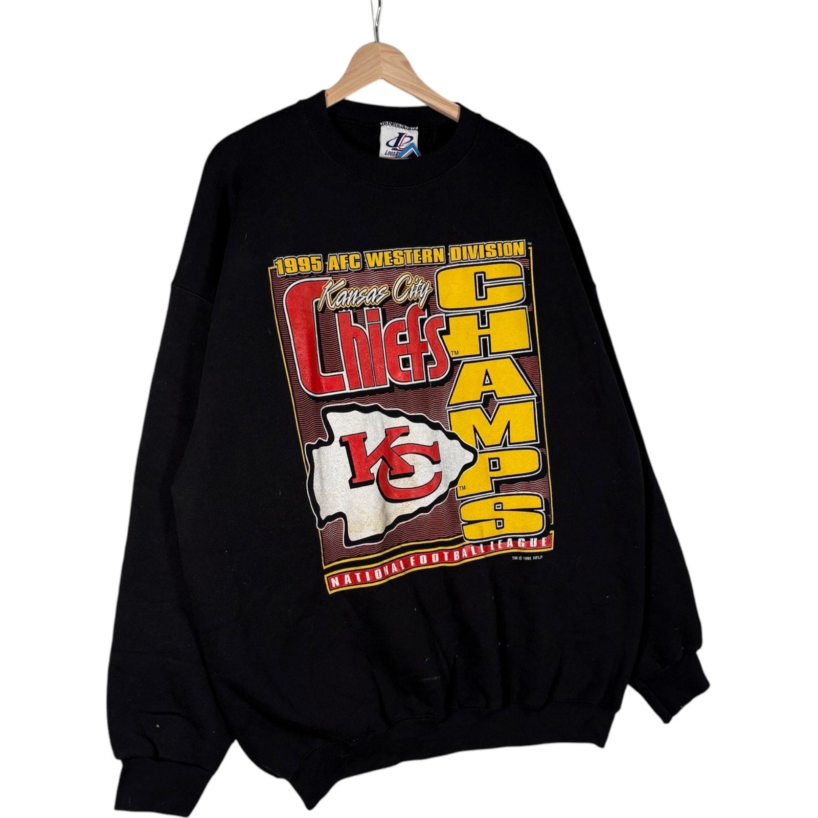 Vintage Logo Athletic Kansas City Chiefs NFL Crewneck 90s