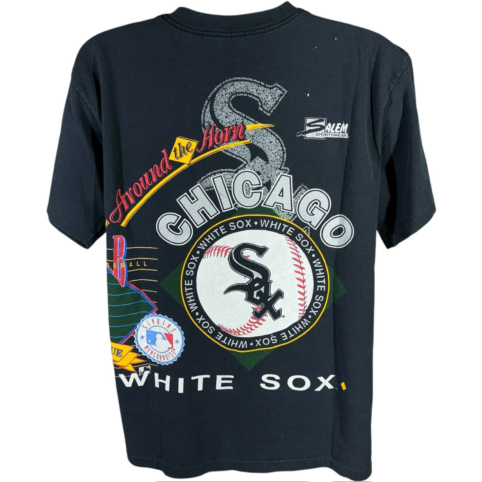 Vintage Chicago White Sox "Around The Horn" AOP MLB Tee