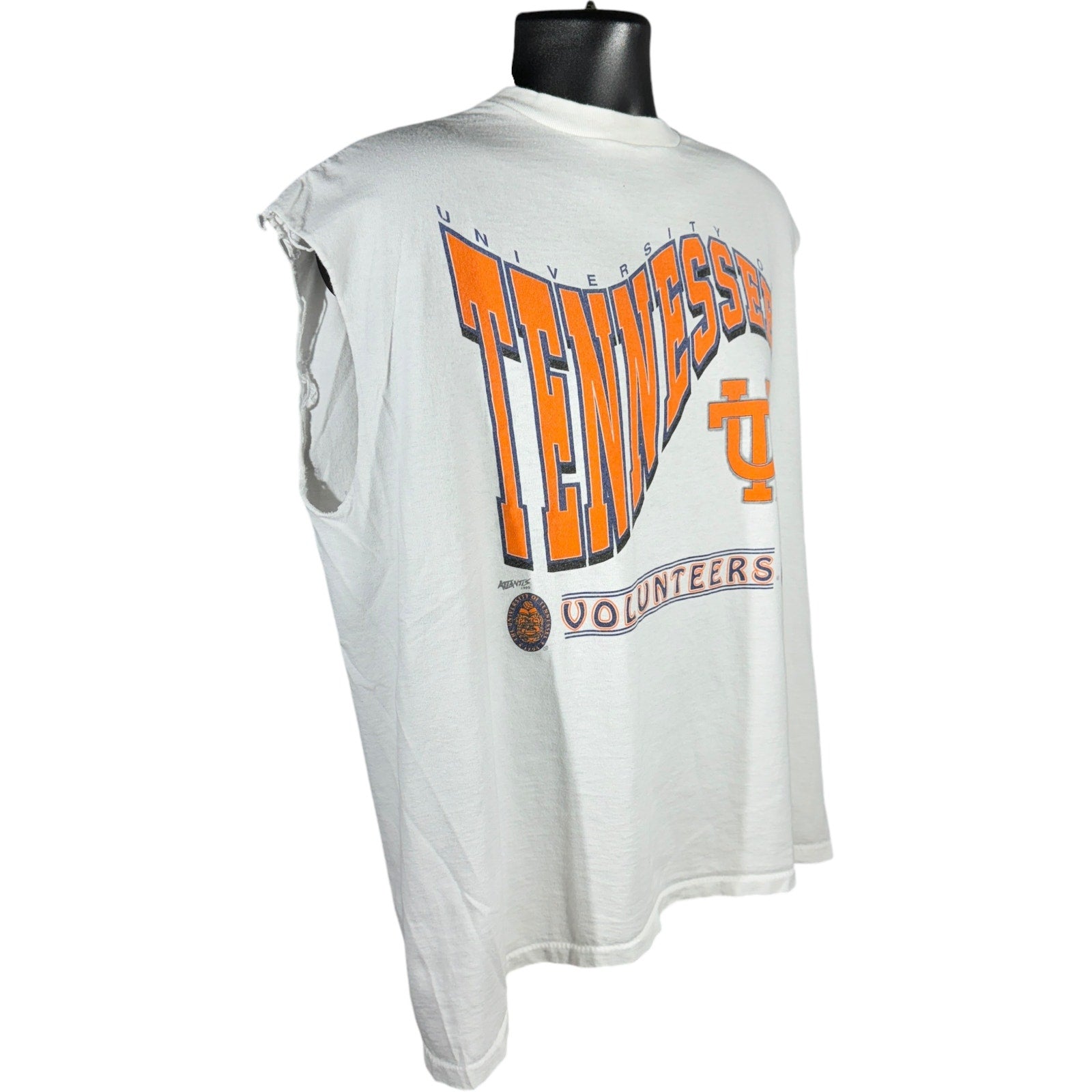 Vintage University Of Tennessee Volunteers Cut Off Tee