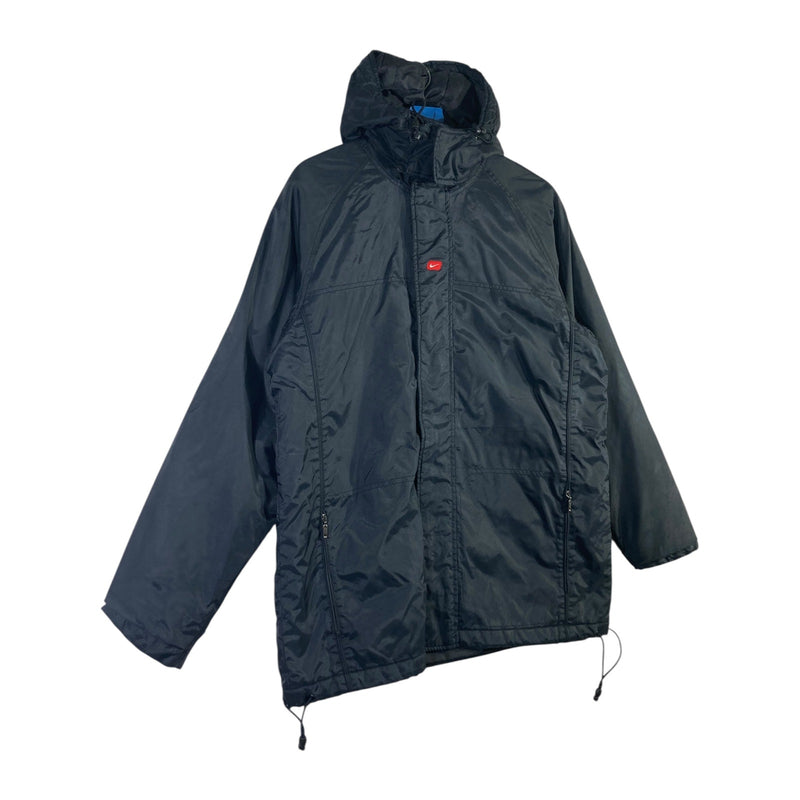 Vintage Nike Hooded Full Zip Light Rain Jacket