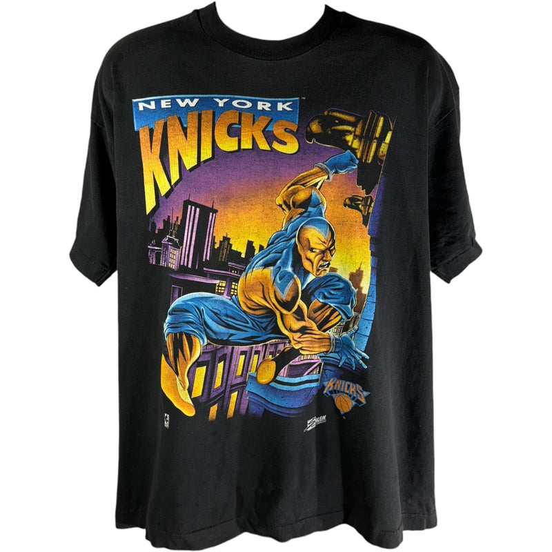 Vintage Salem Sportswear New York Knicks NBA Superhero Tee