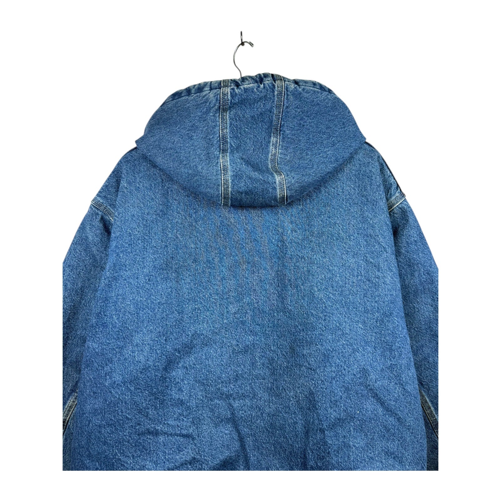 Vintage Carhartt Denim Workwear Full Zip Jacket