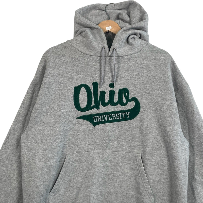Vintage Champion Ohio University Spellout Pullover Hoodie