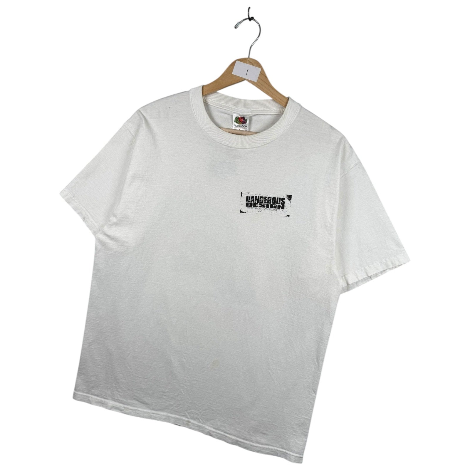 Vintage Dangerous Designs Motorcycle T-Shirt