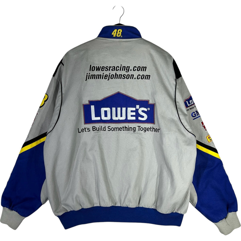 Vintage Jimmie Johnson Lowe's NASCAR Racing Jacket