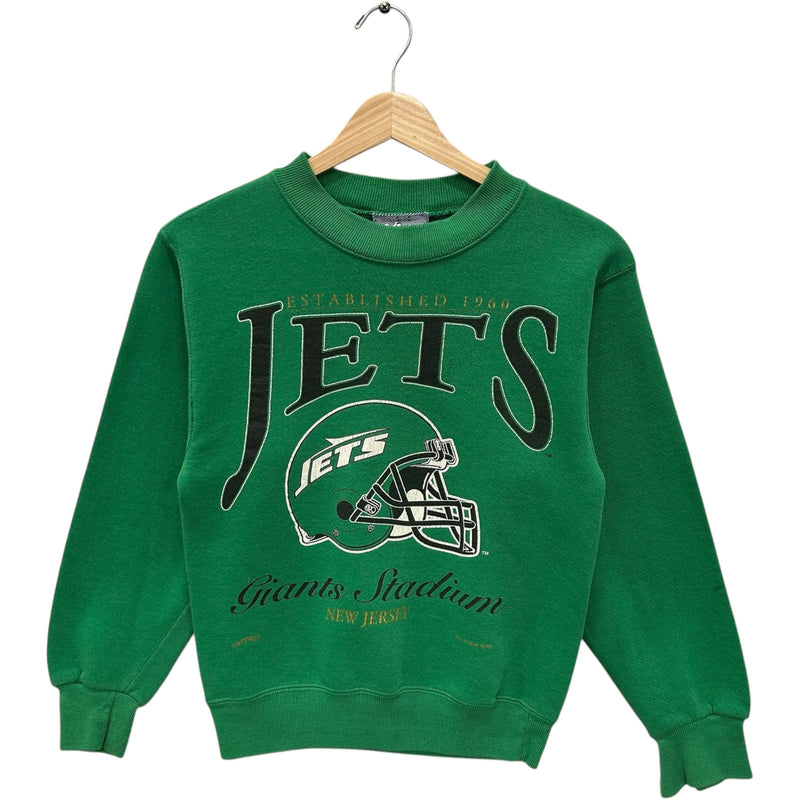 Vintage New York Jets "Giants Stadium NJ" NFL Crewneck 90s