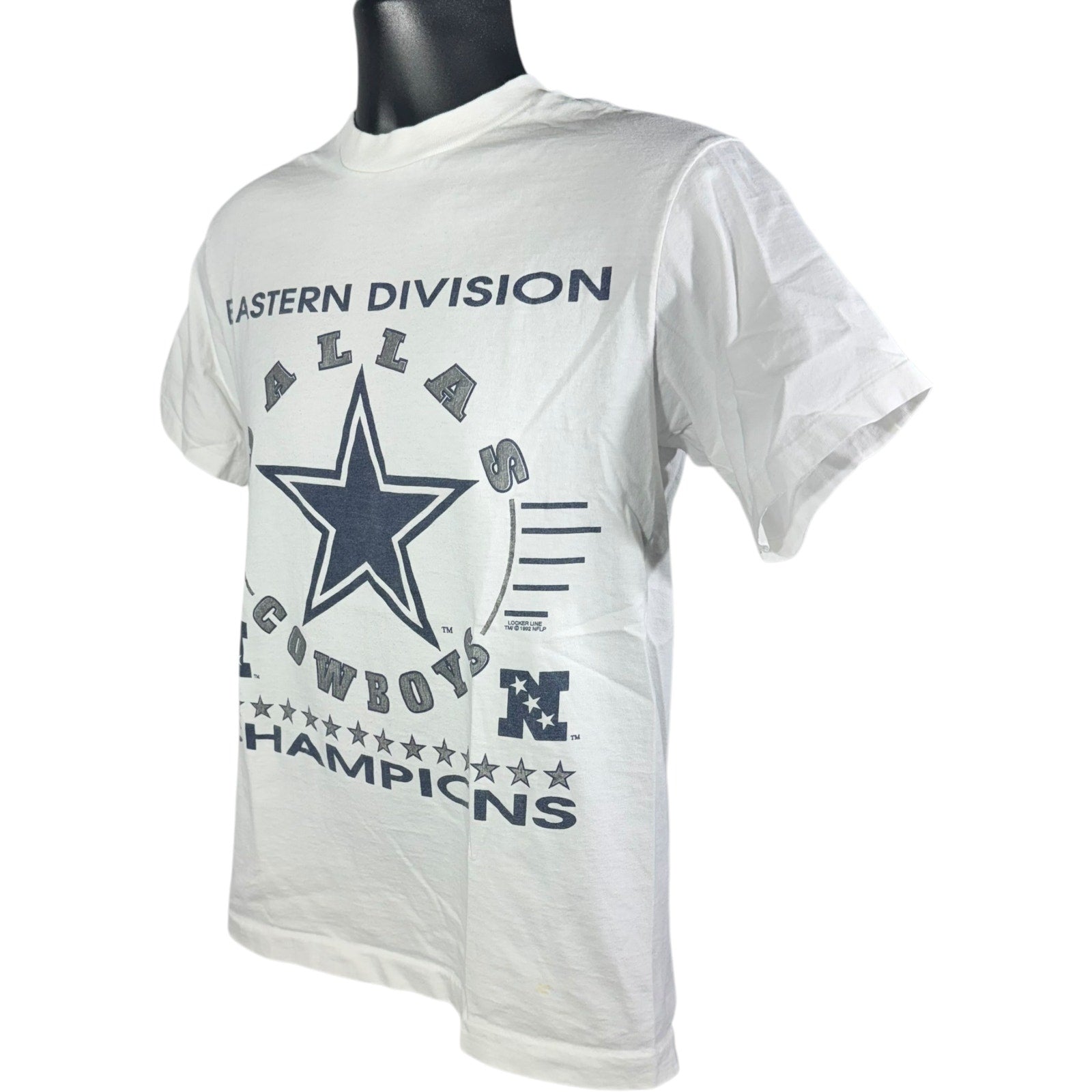 Vintage Dallas Cowboys Eastern Division Champions NFL Tee