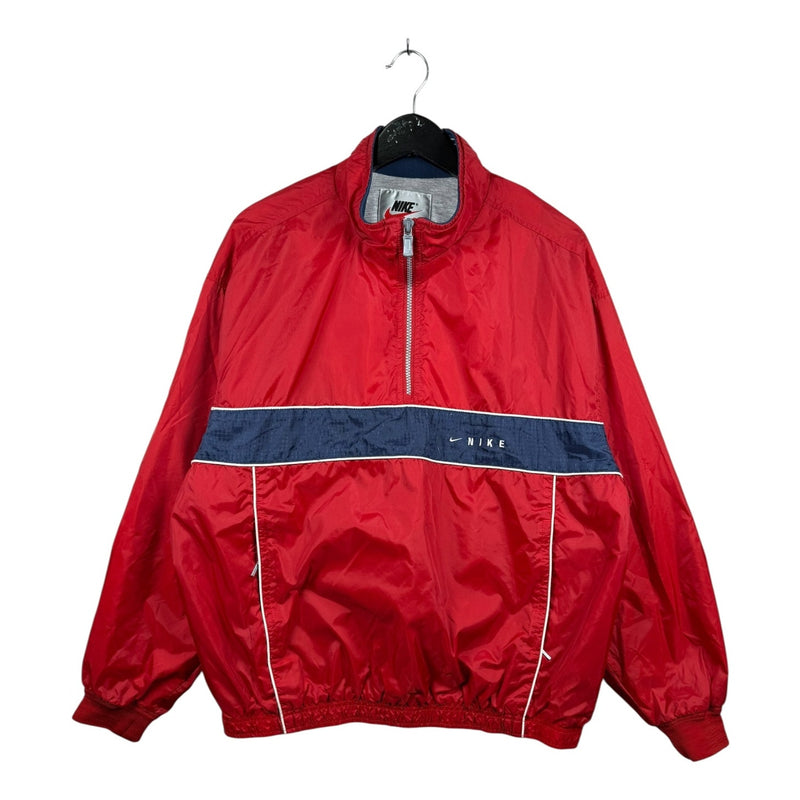 Vintage Nike Quarter Zip Track Windbreaker