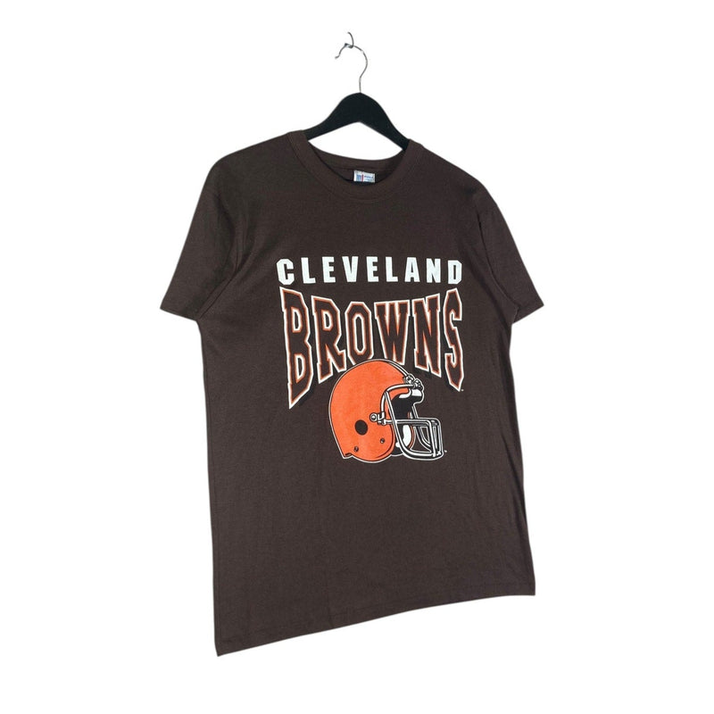 Vintage Cleveland Browns Chest Spellout NFL T-Shirt