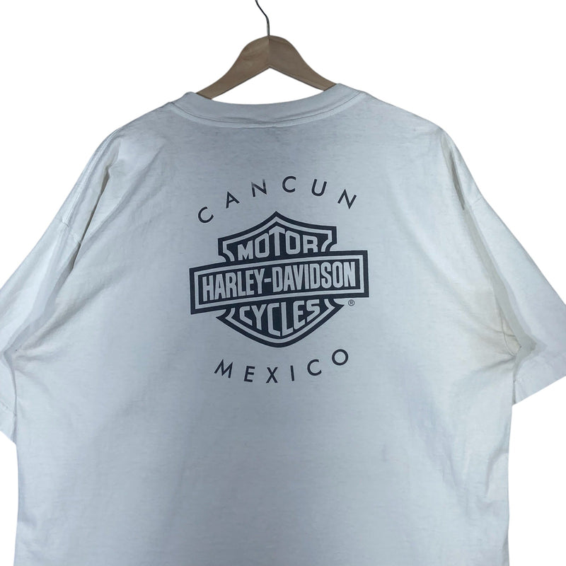 Vintage Harley Davidson of Cancun Mexico Tee