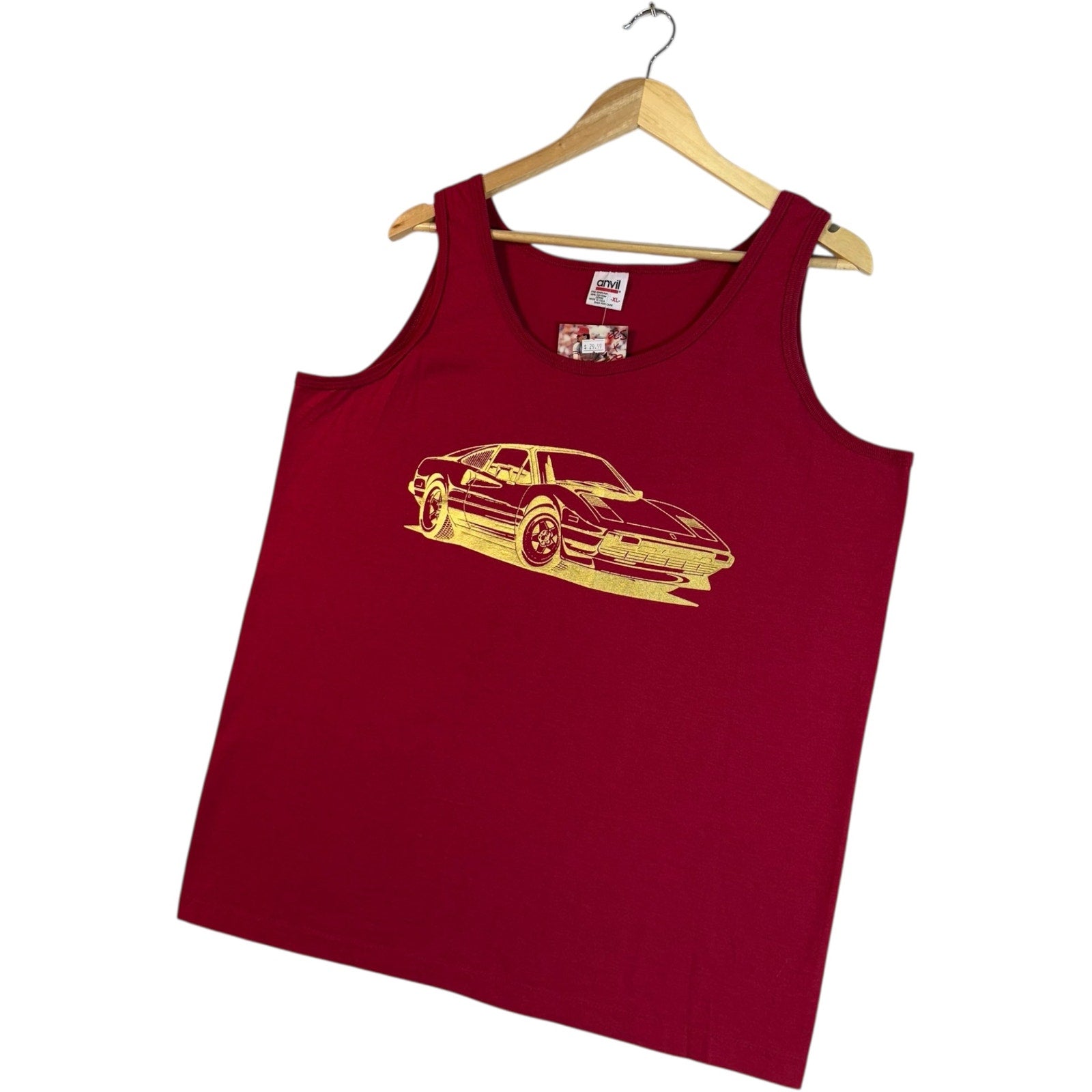 Vintage Ferrari Car Tank Top