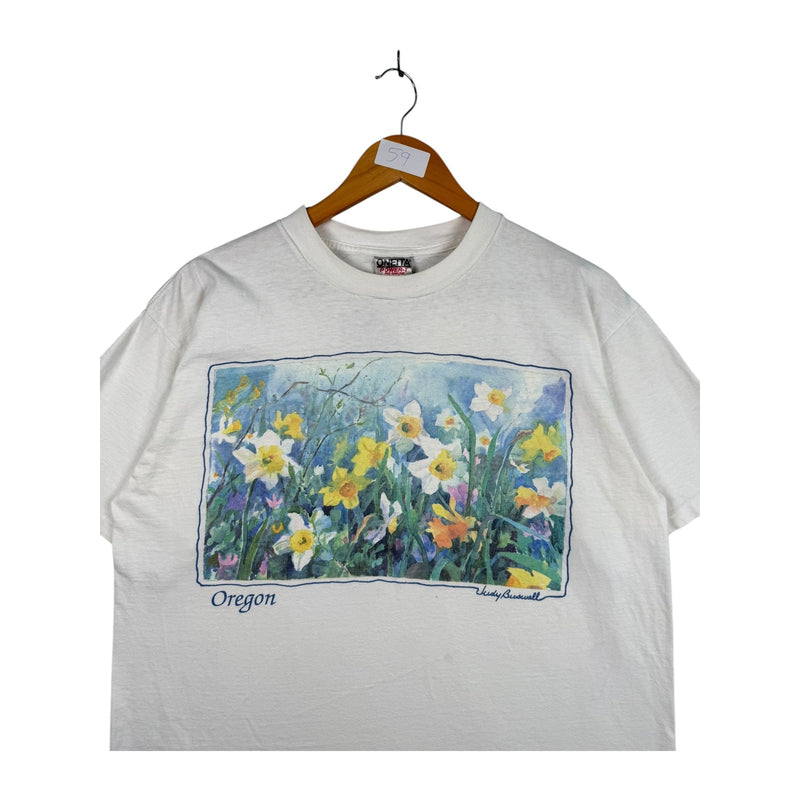 Vintage Floral Graphic T-Shirt