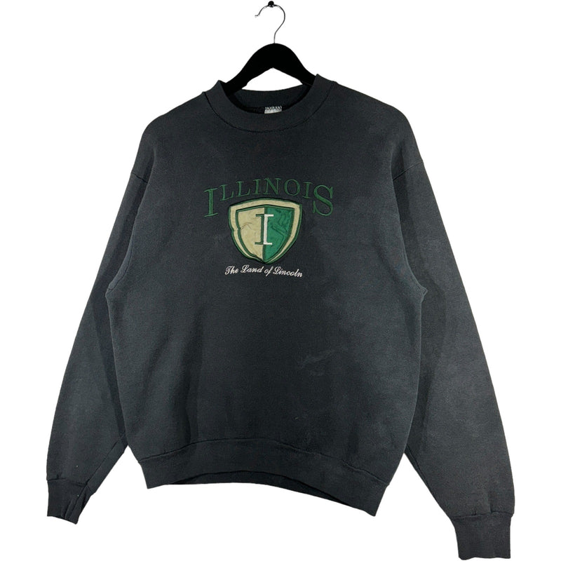 Vintage Illinois Shield Crewneck