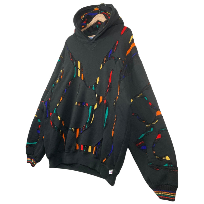 Vintage Coogi Cut & Sew Russell Athletic Hoodie