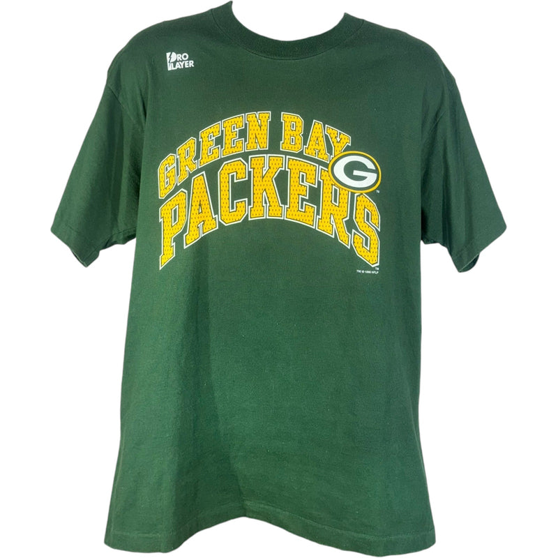 Vintage Pro Player Green Bay Packers Spellout NFL Tee