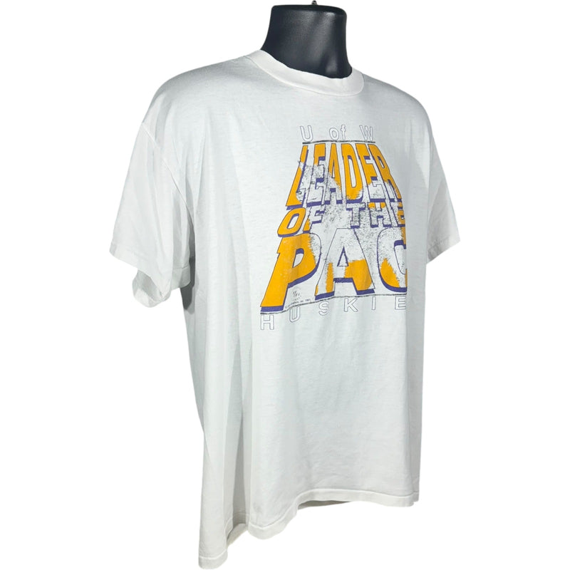 Vintage University Of Washington Leader Of The Pack Tee 90's