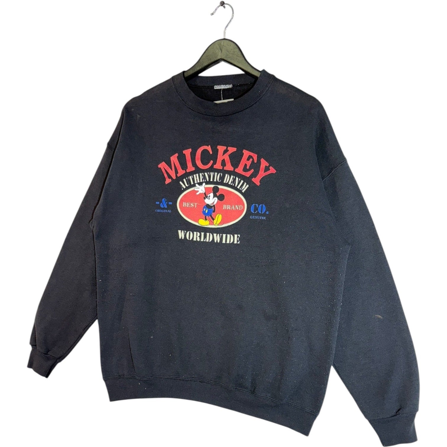 Vintage Mickey Mouse Crewneck Large