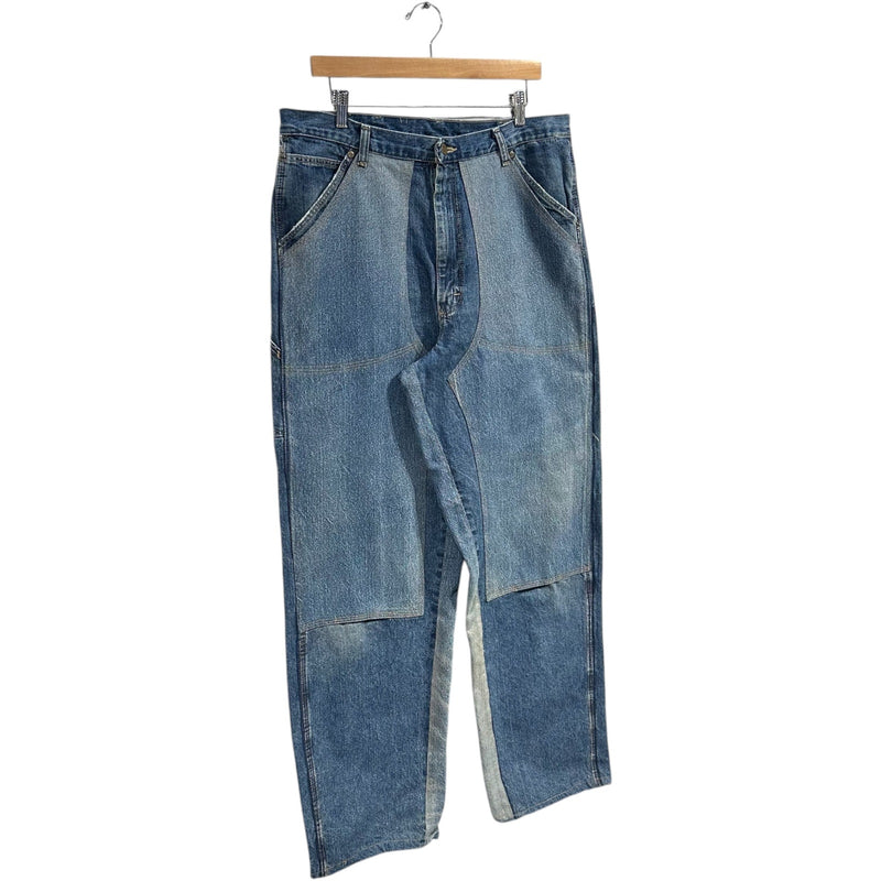 Cut & Sew Carhartt Double Knee Denim Jeans 36x34