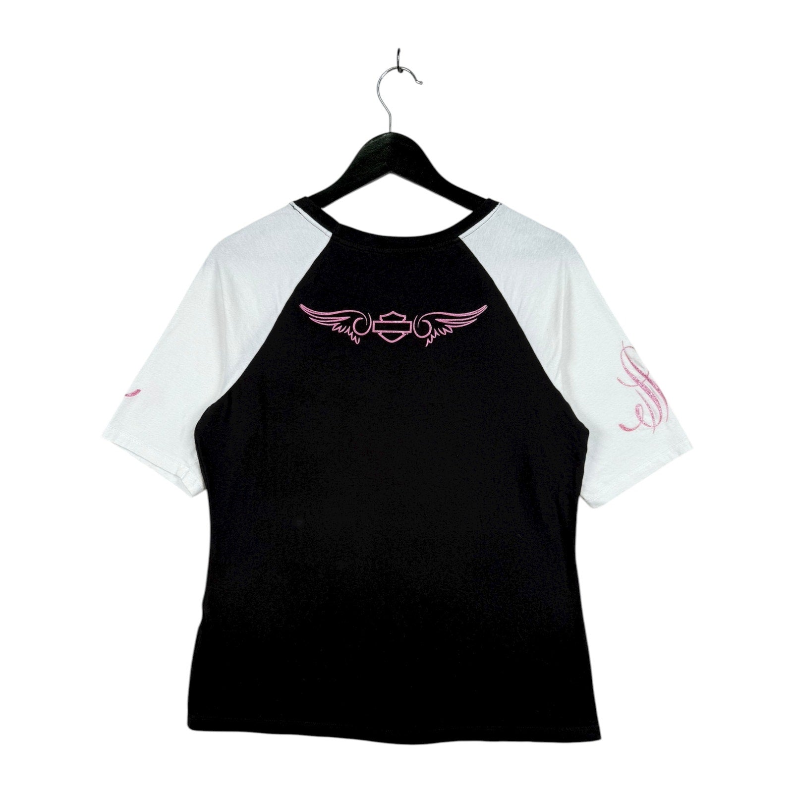 Vintage Harley Davidson Glittered T-Shirt