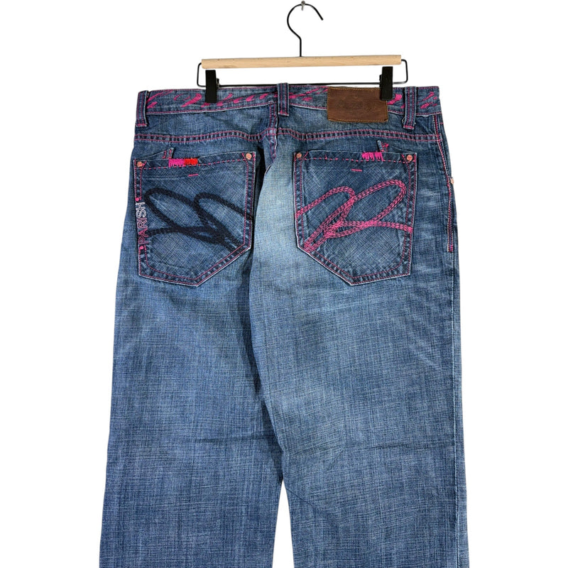 Vintage Parish Straight Leg Denim Jeans