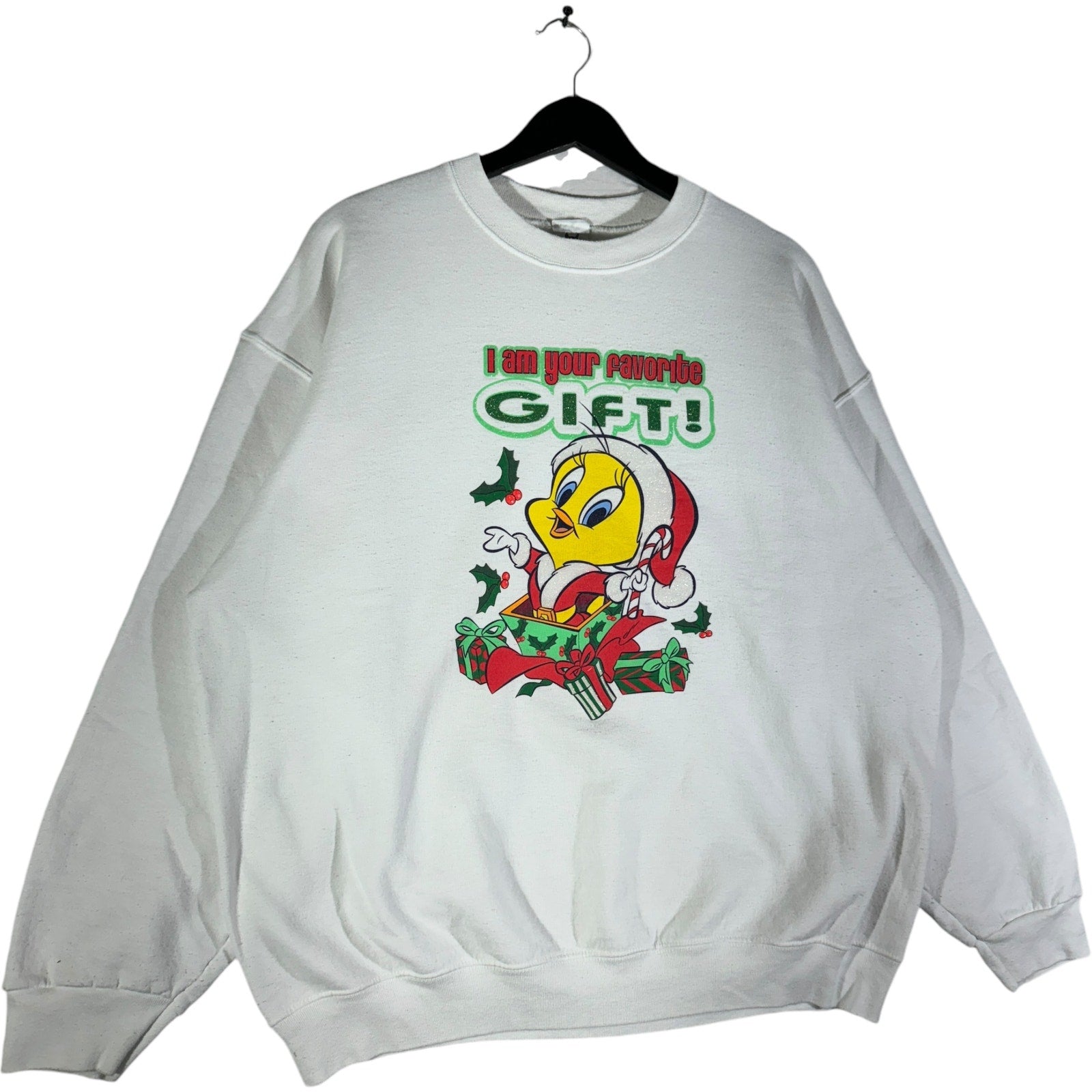 Vintage "I Am Your Favorite Gift!" Tweety Bird Crewneck