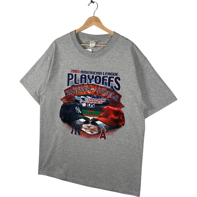 Vintage American League Playoffs Spellout MLB Tee