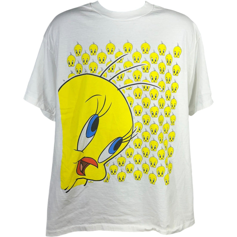 Vintage Looney Tunes Tweety Bird All Over Print Tee