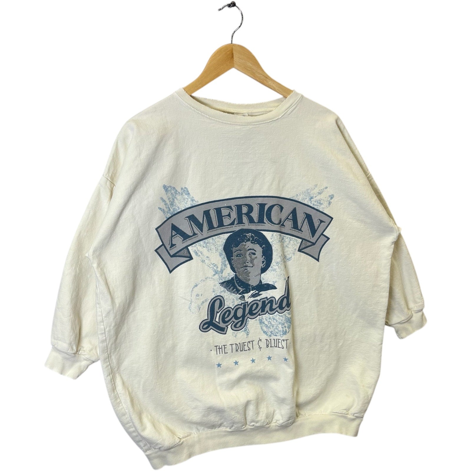 Vintage "American Legend" Spellout Short Sleeve Crewneck Medium