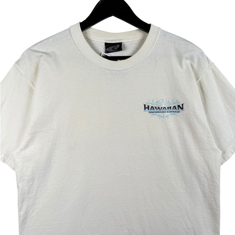Vintage Surf Girl Hawaiian Graphic T-Shirt