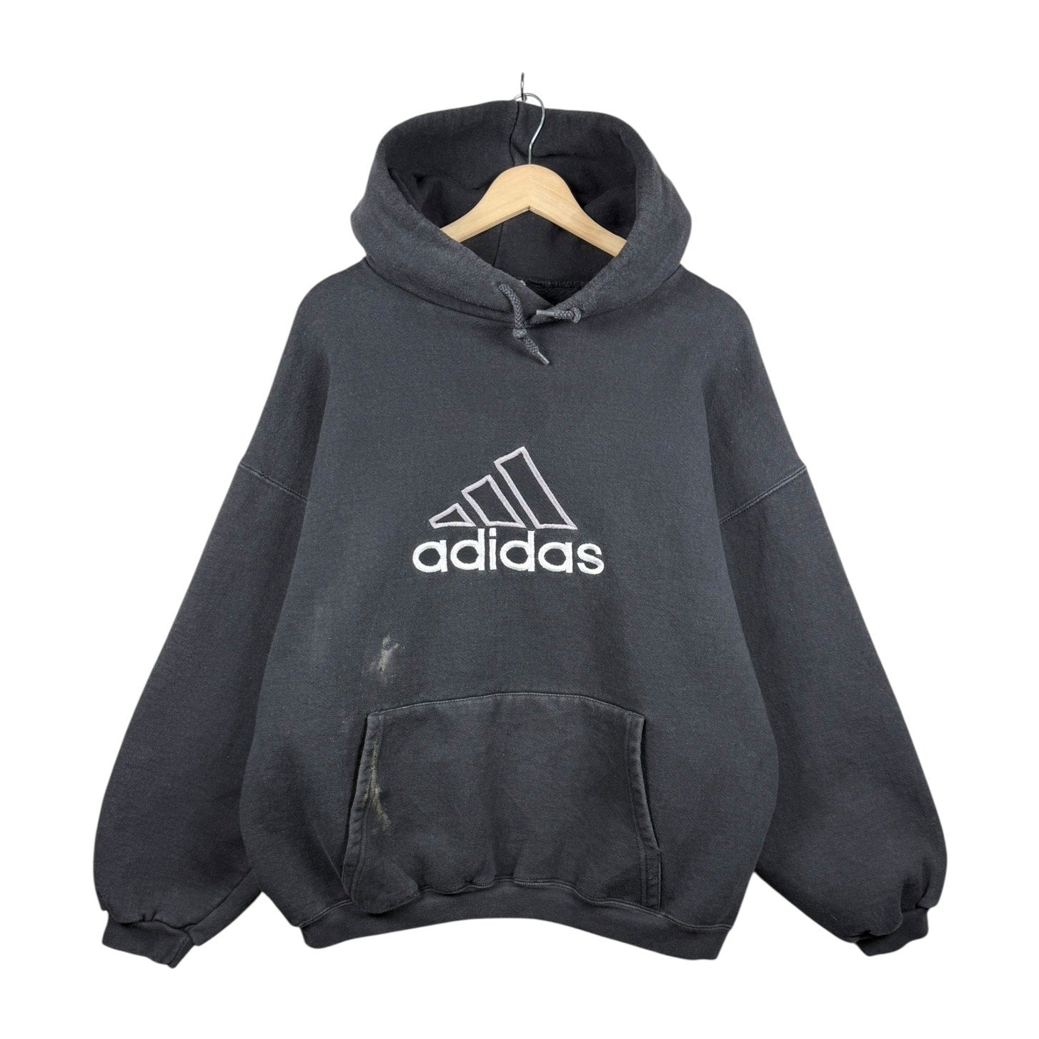 Vintage Adidas Trefoil Logo Pullover Hoodie