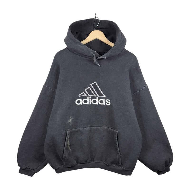 Vintage Adidas Trefoil Logo Pullover Hoodie