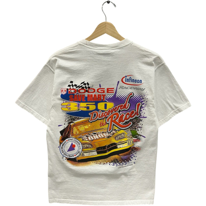 Vintage Dodge Save Mart 350 Infineon Raceway NASCAR Tee