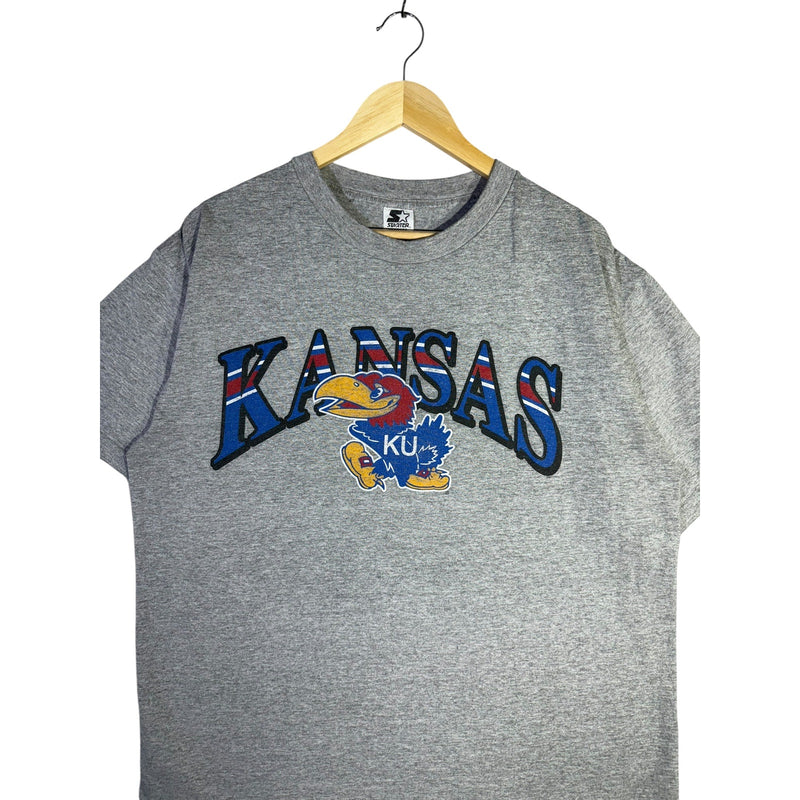 Vintage Starter Kansas Jayhawks Big 12 Basketball T-Shirt
