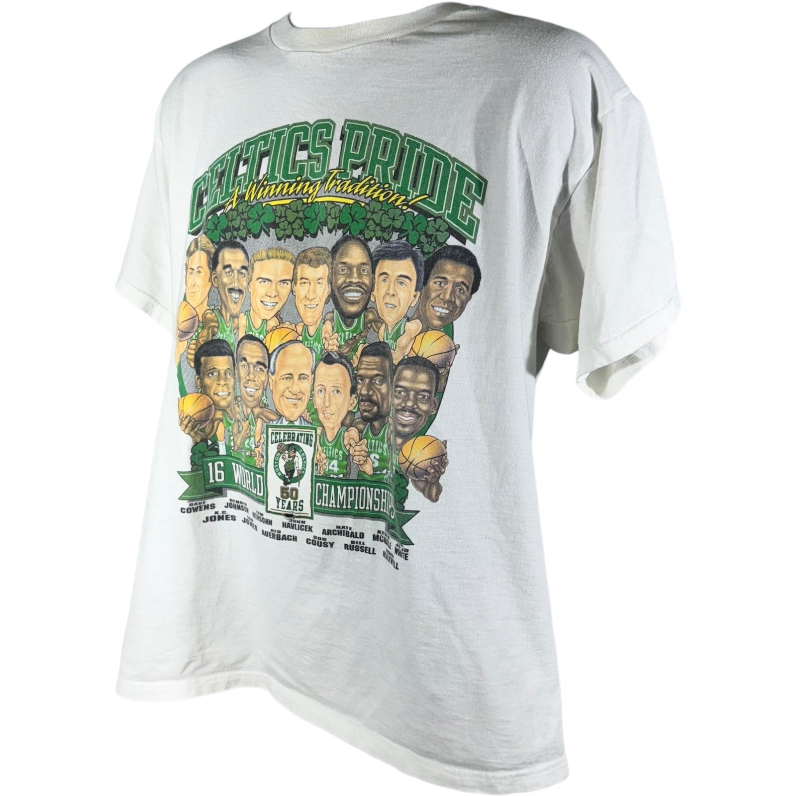 Vintage NBA Boston Celtics Pride 50 Year Anniversary Tee