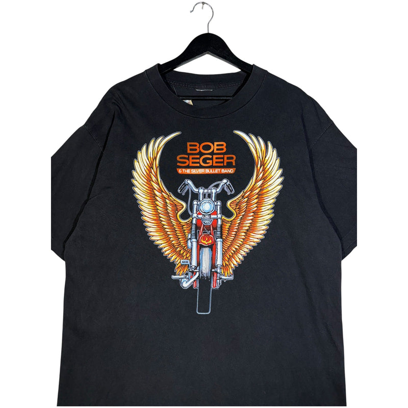 Vintage Bob Seger Motocycle North American Tour T-Shirt 1996